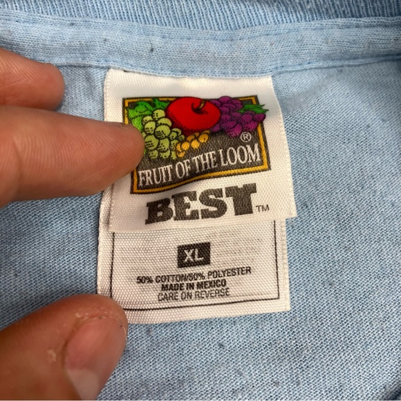 Fruit Of The Loom T-Shirt Men’s Size XL Vintage Chevy Legendary Motoworks Blue - Picture 5 of 10